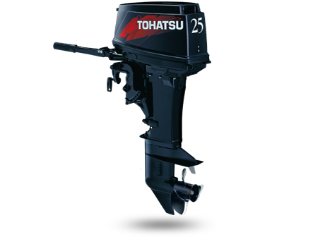 Двухтактный подвесной лодочный мотор Tohatsu M25H S