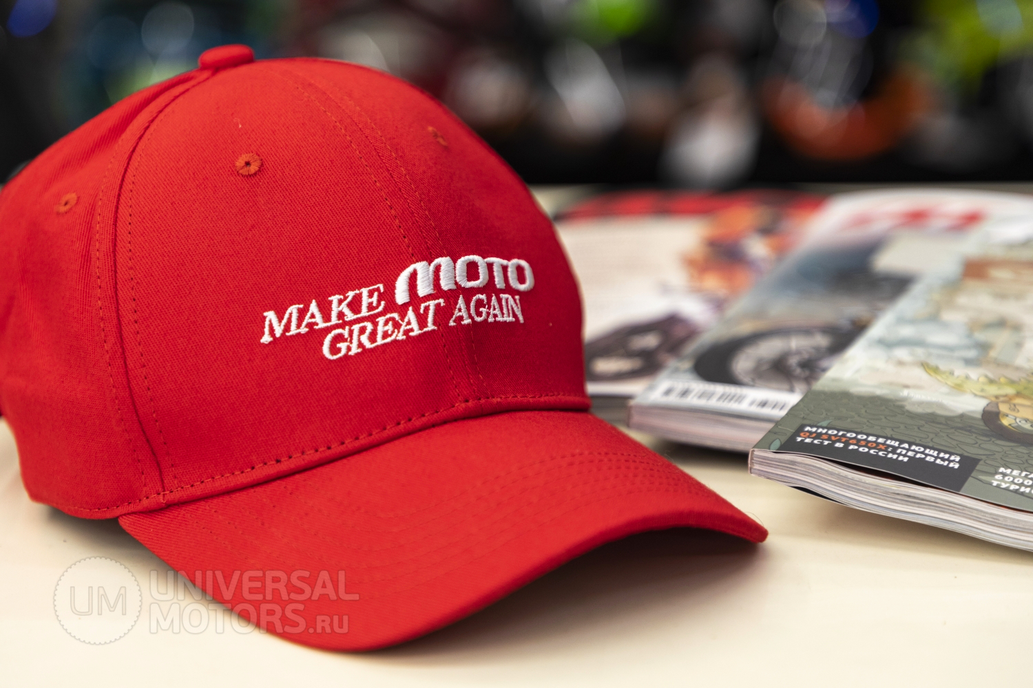 Кепка "Make Moto Great Again" Red