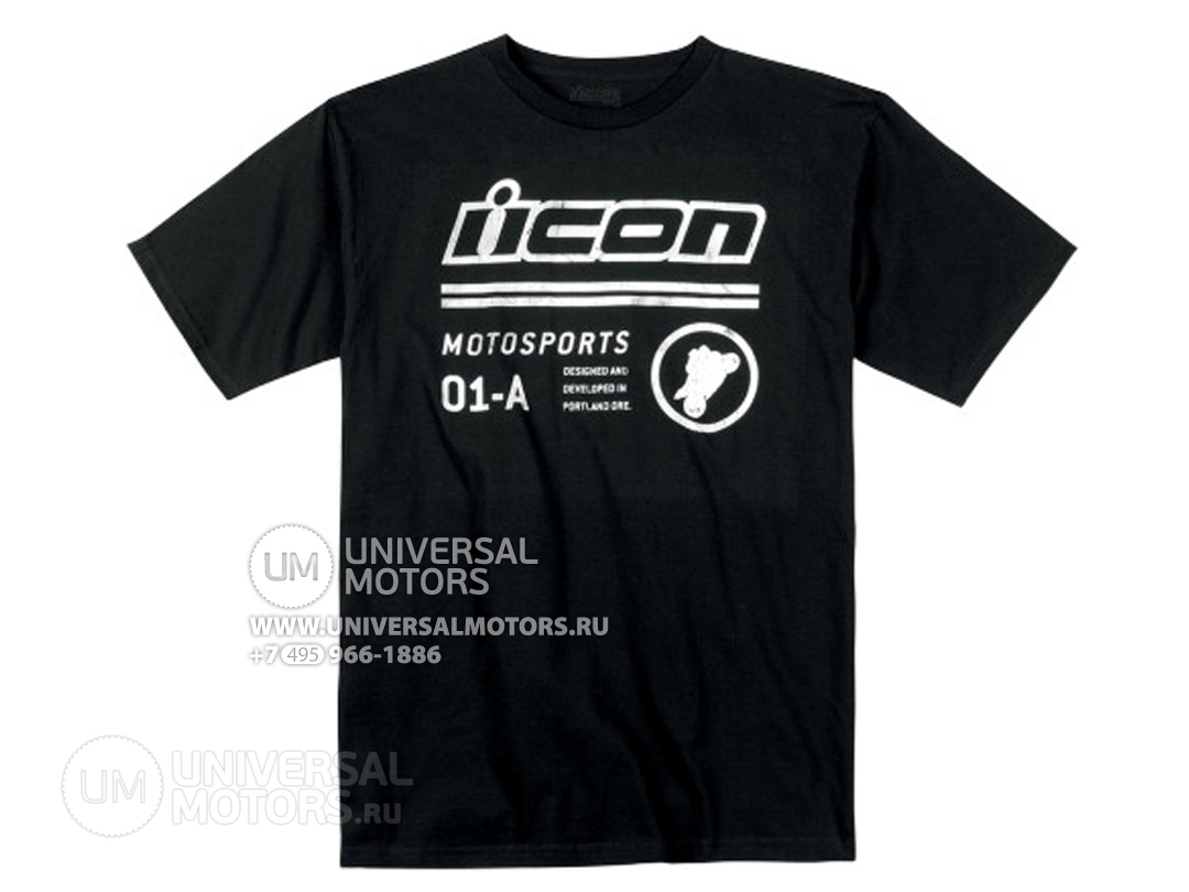Футболка ICON FLYRYTE TEE BLACK