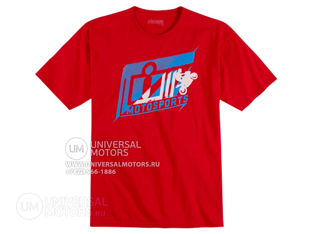Футболка ICON STAND UP TEE RED