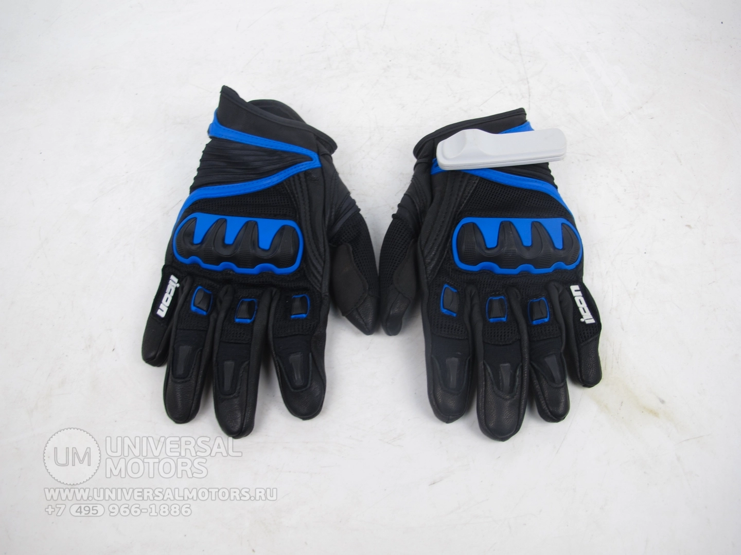 Перчатки ICON COMPOUND SHORT BLUE, Тип техники avito 6-416