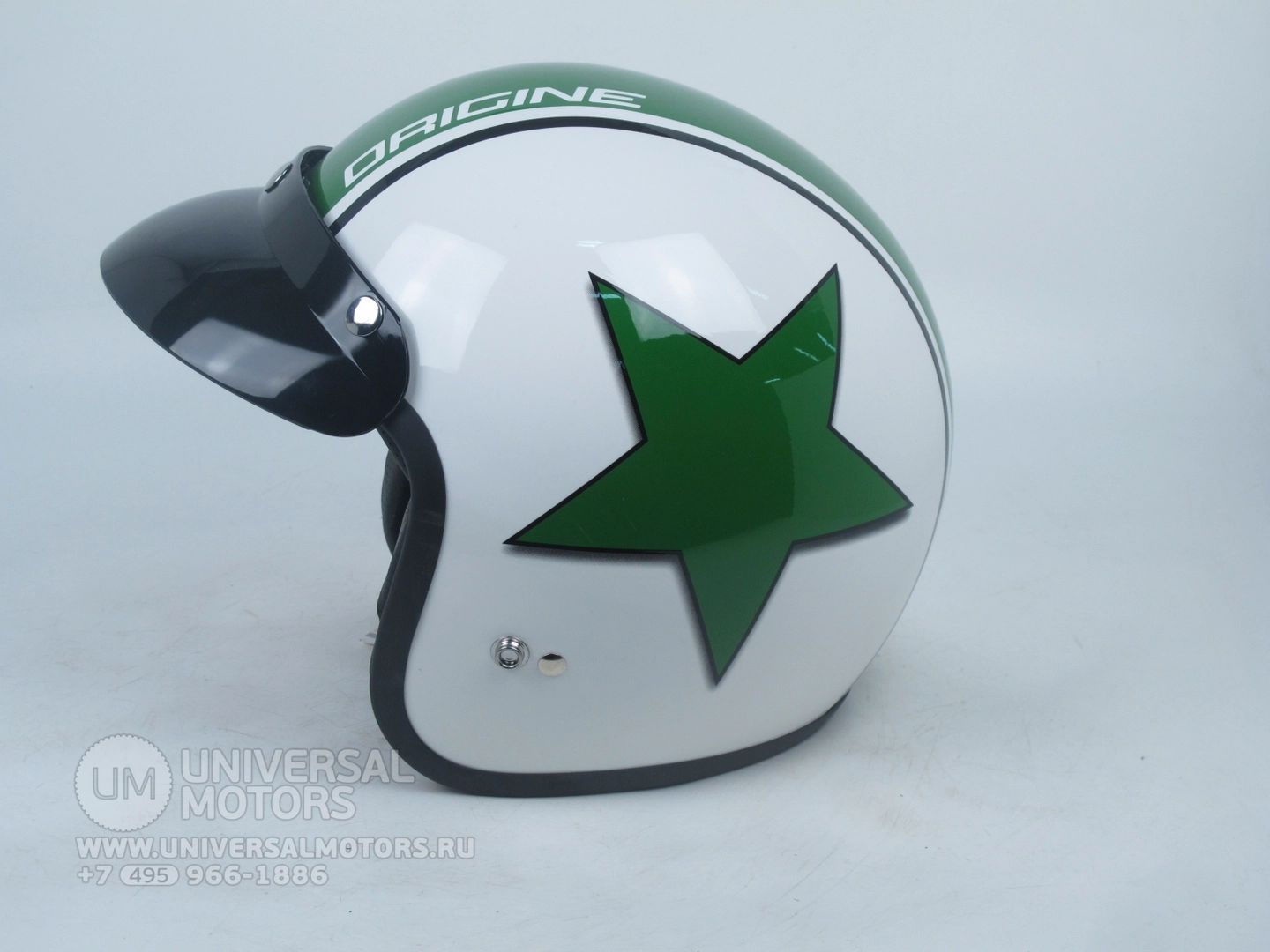 Шлем (открытый) ORIGINE PRIMO Astra белый/зеленый , 726397419923277258