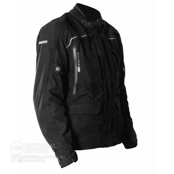 Мото куртка Hawk Moto MILITARY BLACK, Размер 3xl