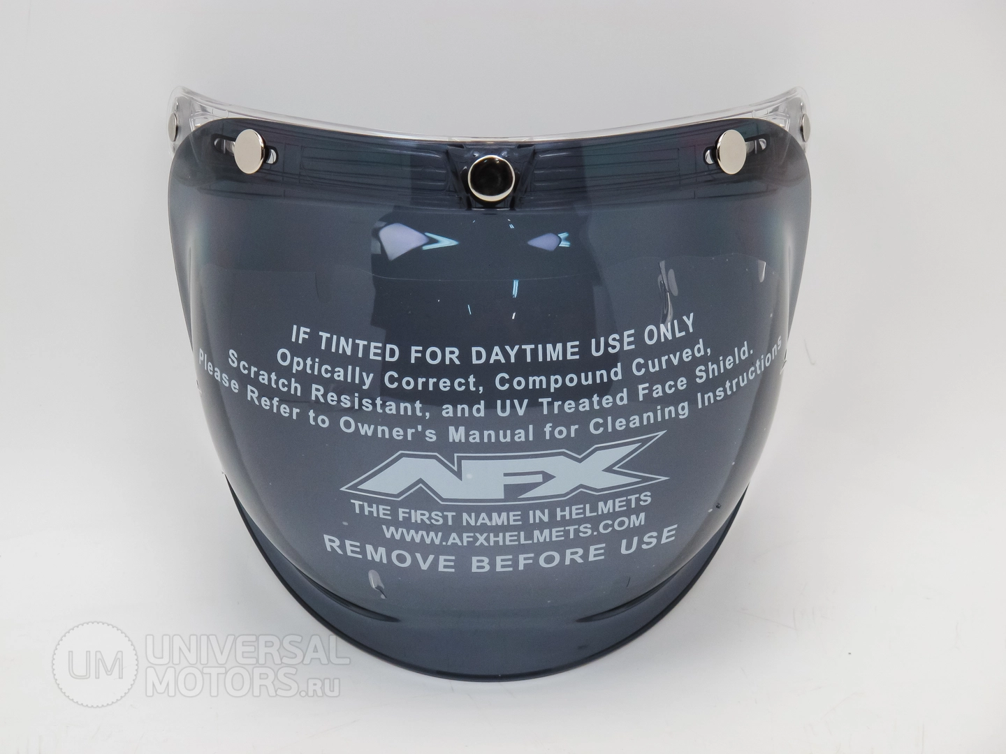 Стекло для шлема AFX 3-SNAP VINTAGE FLIP BUBBLE SH, 20448954822112060382