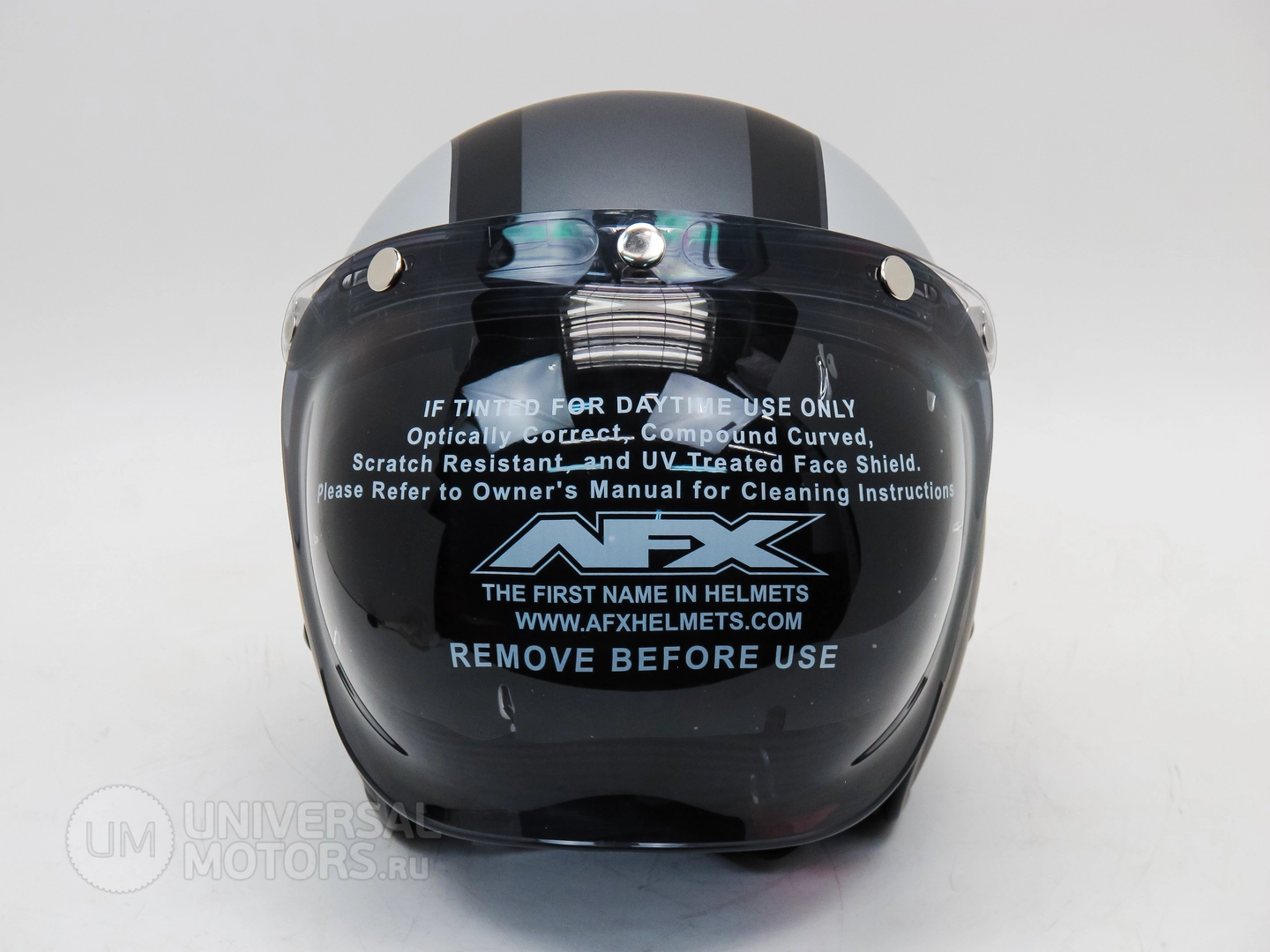 Стекло для шлема AFX 3-SNAP VINTAGE FLIP BUBBLE SH, 20448954823114780605