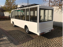 Фото: Электроавтобус EAGLE EG6118KBF, Передняя подвеска независимая, витая пружина + гидравлический амортизатор