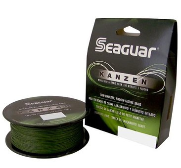 Шнур плетеный Seaguar Kanzen зеленый 0,370 мм 457 м