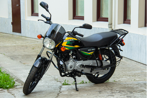 Мотоцикл Bajaj Boxer 150 UG (5 ступенчатая коробка, Высота профиля 90 %
