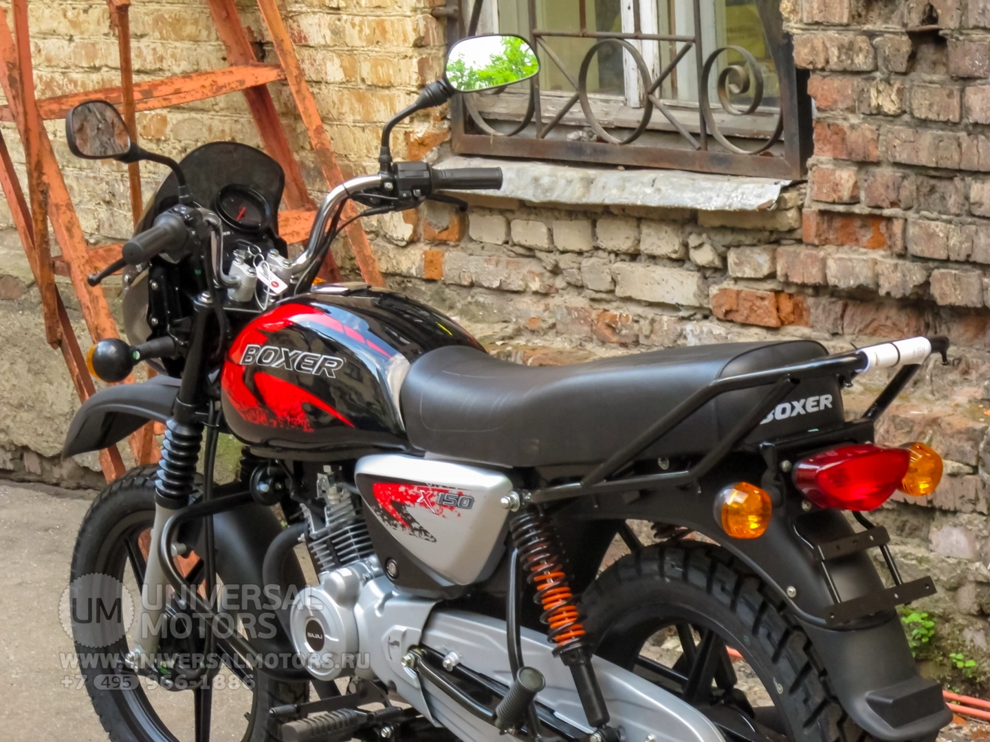 Мотоцикл Bajaj Boxer BM 150 X, 3824994932997015937