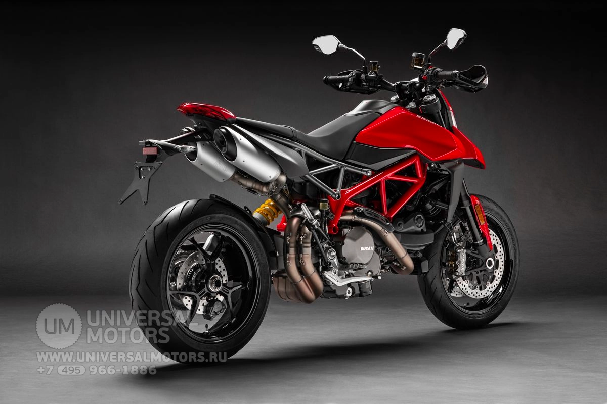 Мотоцикл DUCATI Hypermotard 950 - Ducati Red, Ширина шины 180 мм