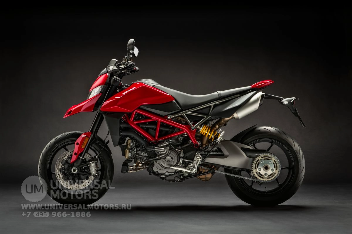 Мотоцикл DUCATI Hypermotard 950 - Ducati Red, Высота профиля 55 %
