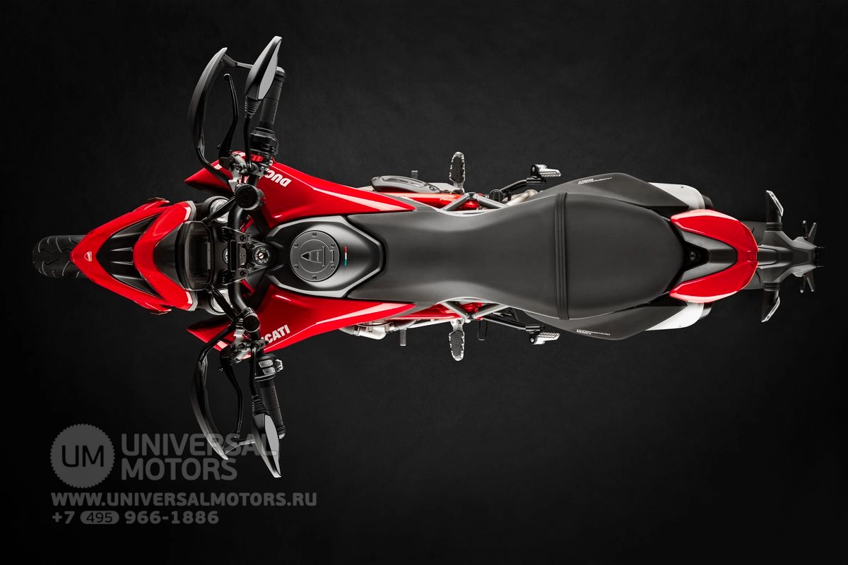 Мотоцикл DUCATI Hypermotard 950 - Ducati Red, Количество мест 2