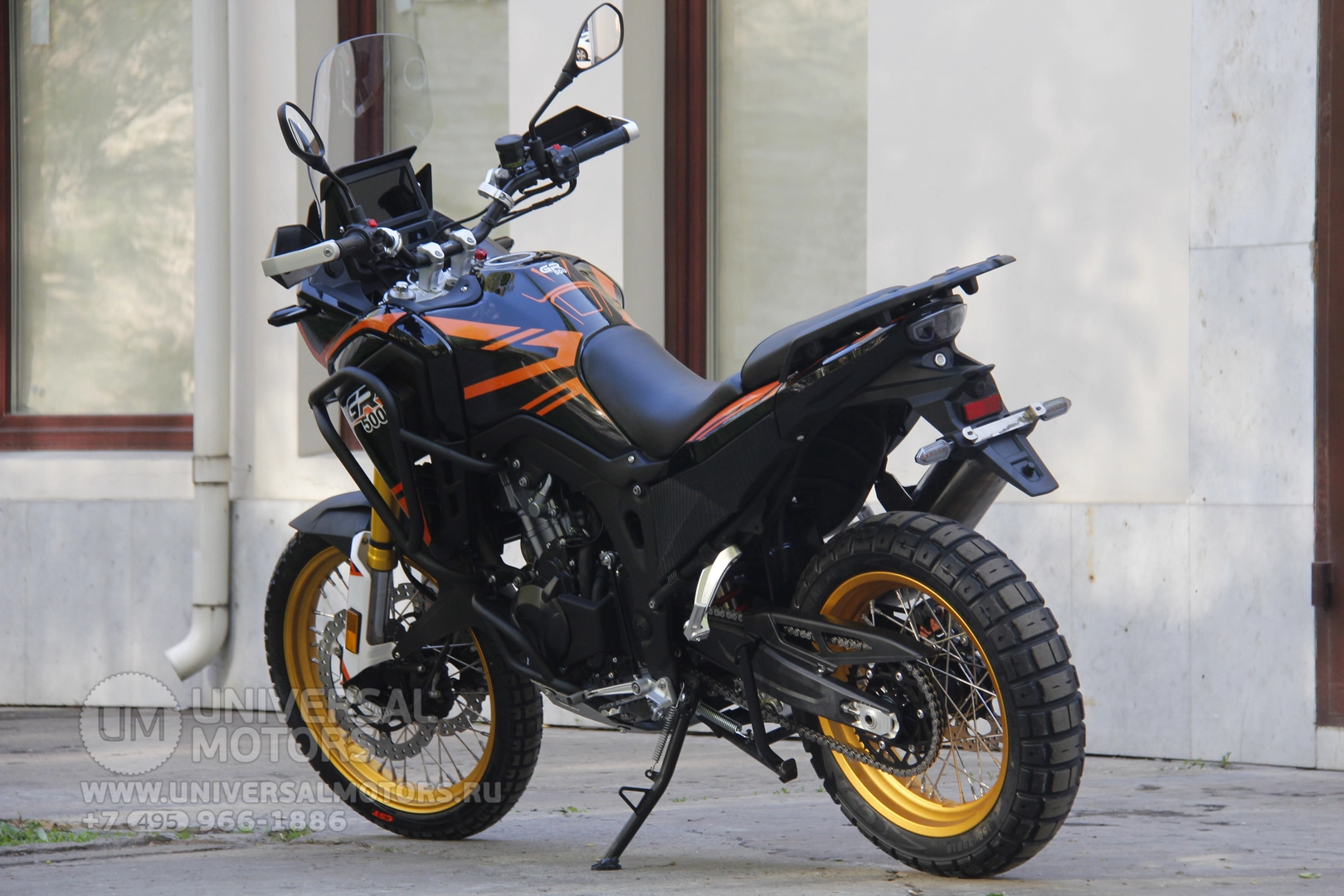 Мотоцикл GR 500 Adventure, Система впрыска топлива bosh