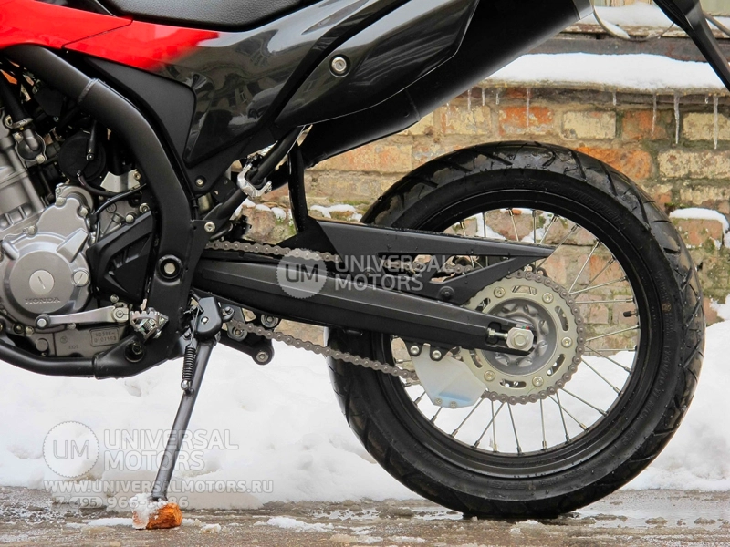 Мотоцикл Honda CRF250M (Motard), Степень сжатия 10.7:1