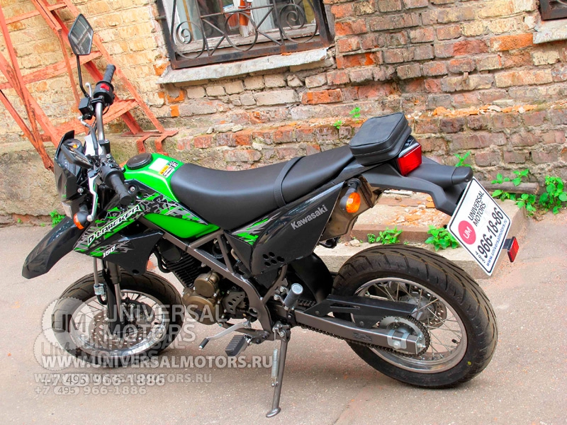 Мотоцикл Kawasaki D-Tracker 150, Высота профиля 100 %
