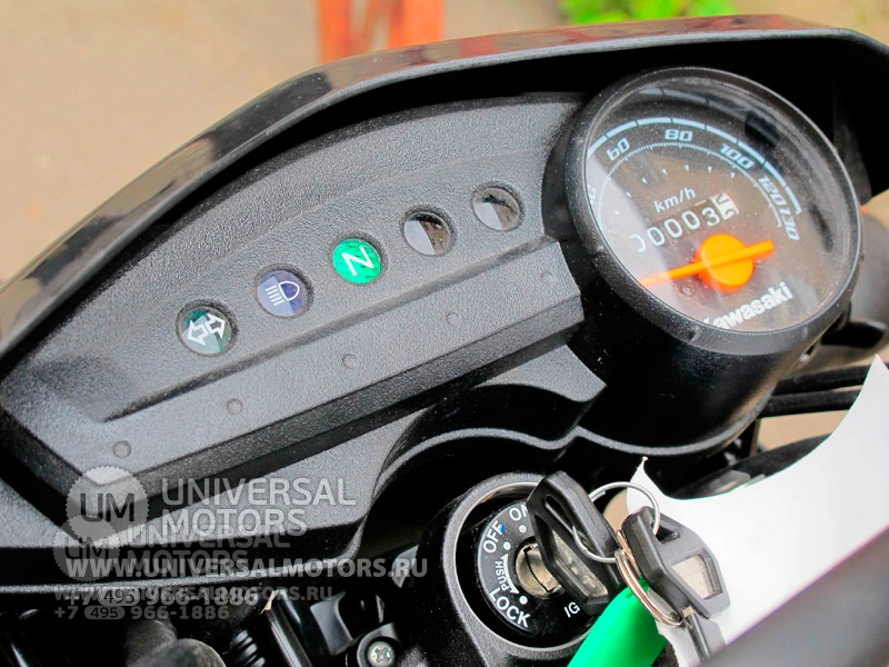 Мотоцикл Kawasaki D-Tracker 150, Диаметр колеса 12 ″