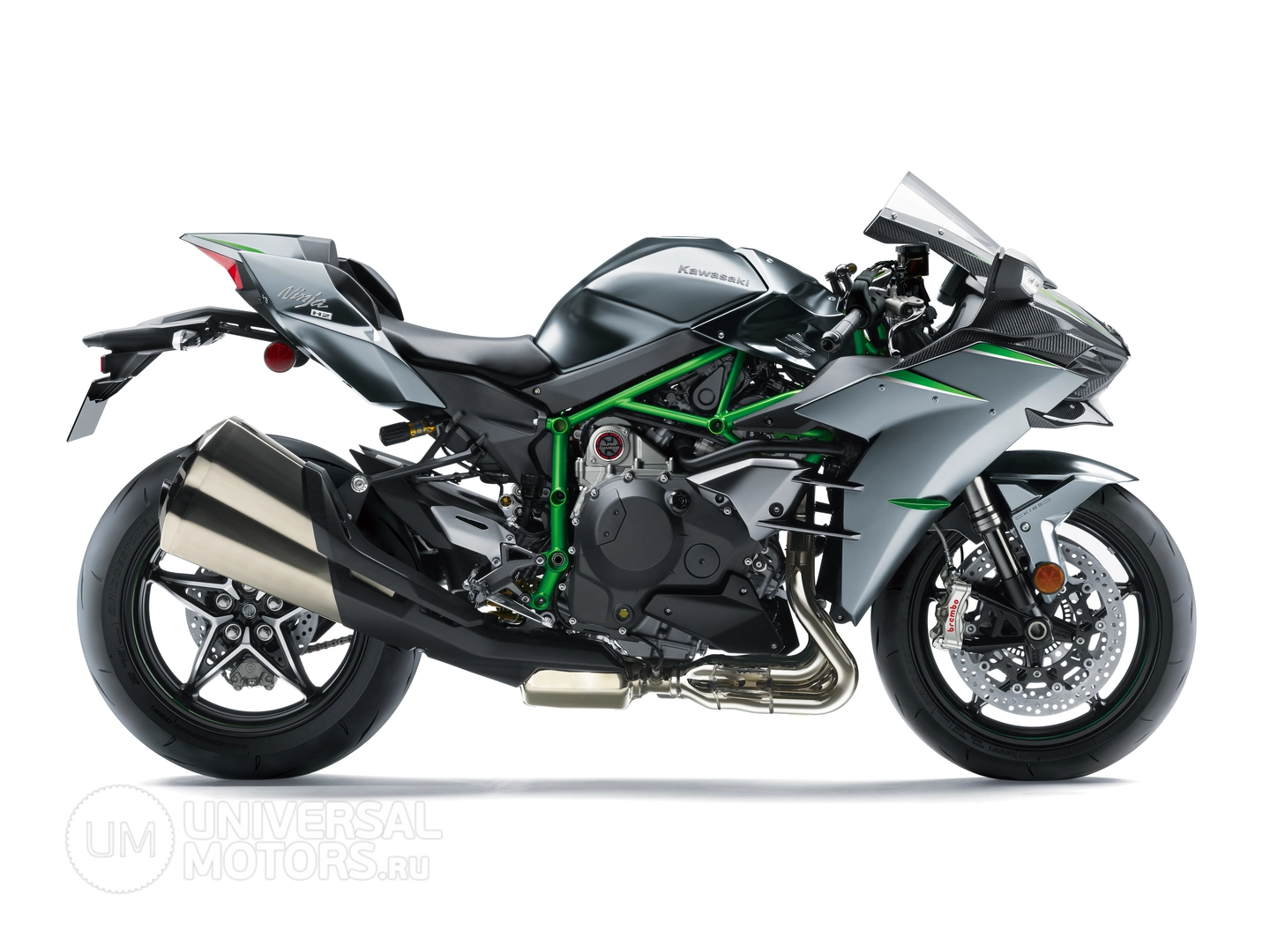 Мотоцикл Kawasaki Ninja H2 Carbon, Количество передач 6