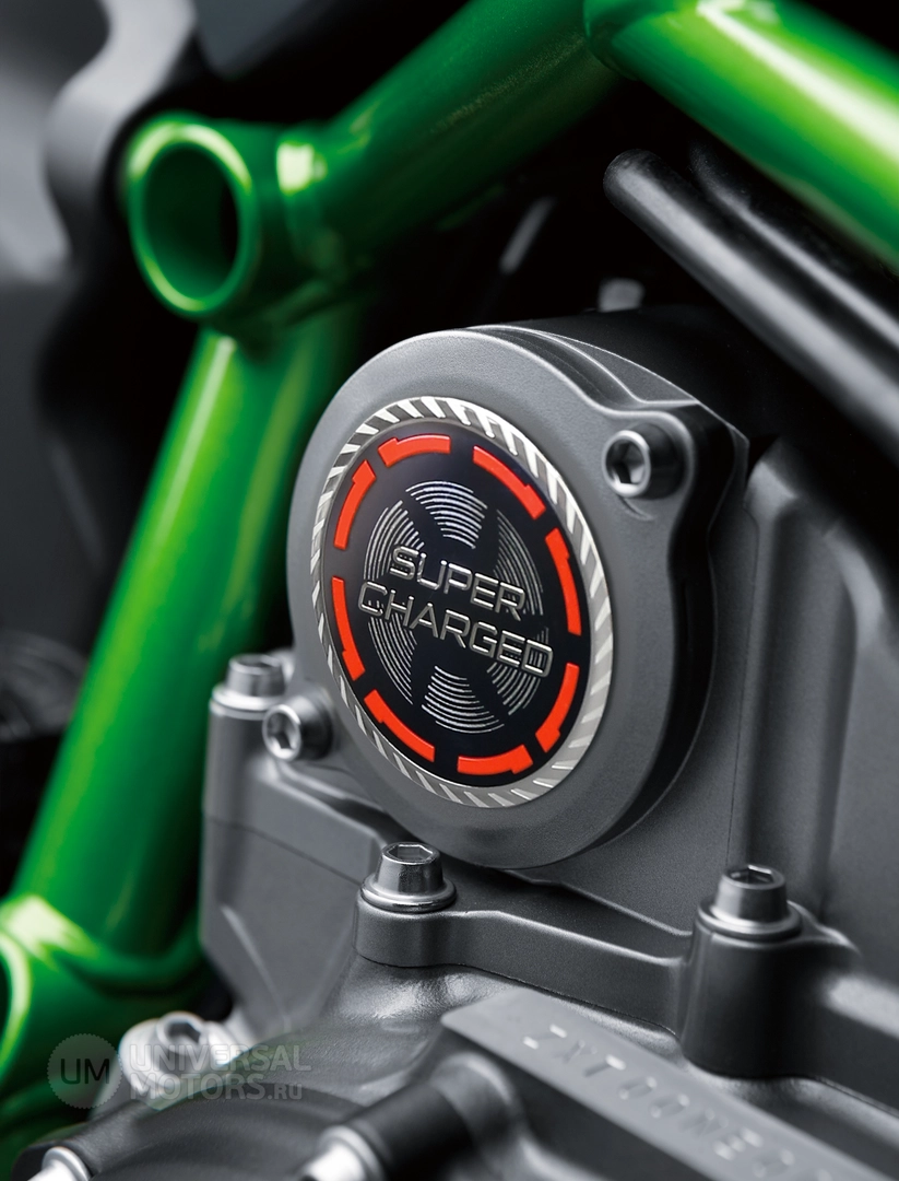 Мотоцикл Kawasaki Ninja H2 Carbon, Число цилиндров 4