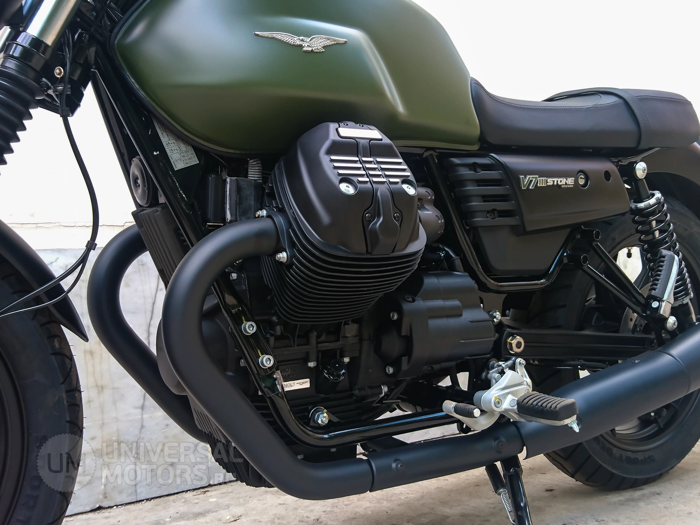 Мотоцикл MOTO GUZZI V7 III Stone ABS, Число передач 6