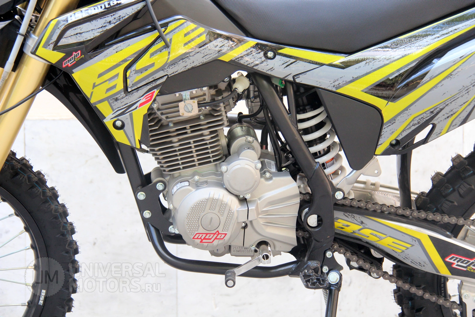 Мотоцикл BSE Z3 250E 21/18-1, Задний тормоз описание 240мм