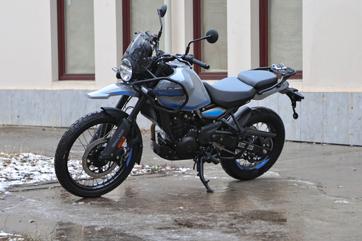Мотоцикл Royal Enfield Himalayan 450 Mid Poppy Blu, Владельцев по птс 1