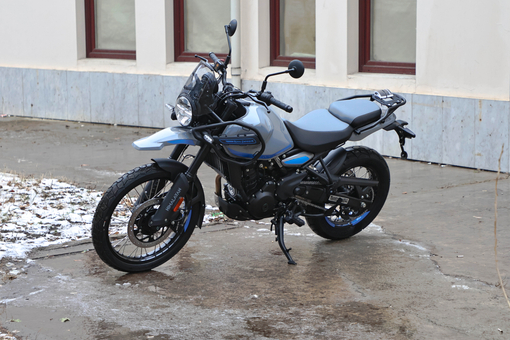 Мотоцикл Royal Enfield Himalayan 450 Mid Poppy Blu, Число тактов 4