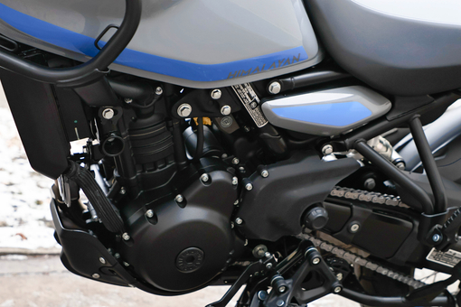 Мотоцикл Royal Enfield Himalayan 450 Mid Poppy Blu, Ширина шины 140 мм