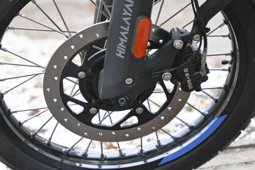 Мотоцикл Royal Enfield Himalayan 450 Mid Poppy Blu, Диаметр колеса 21 ″