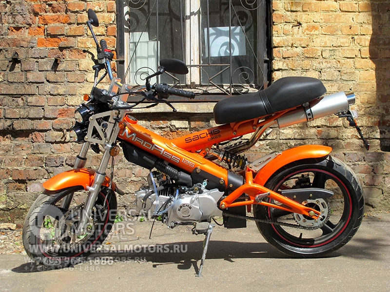 Мотоцикл Sachs MadAss 125, Ширина шины 120 мм