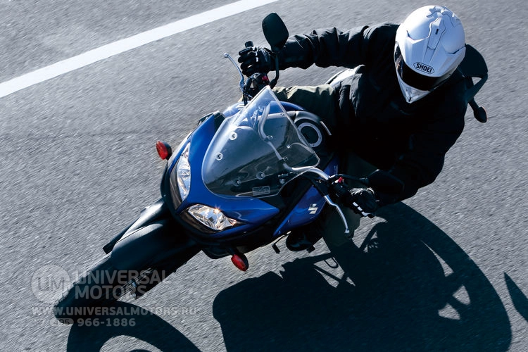 Мотоцикл Suzuki V-Strom DL 650A, Переключение скоростей 1-n-2-3-4-5-6