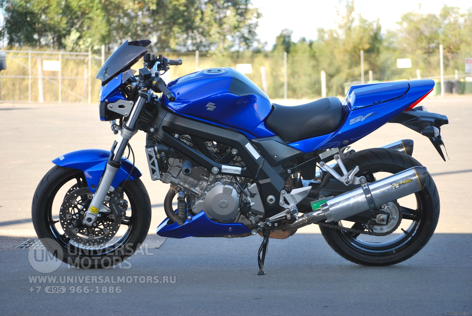 Мотоцикл Suzuki SV 1000 S, Высота профиля 55 %