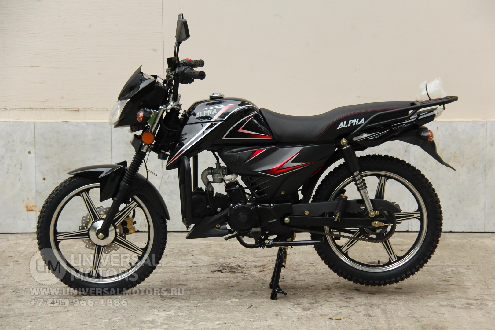 Мотоцикл Universal Alpha CX 125 (50), 21291980071405056291