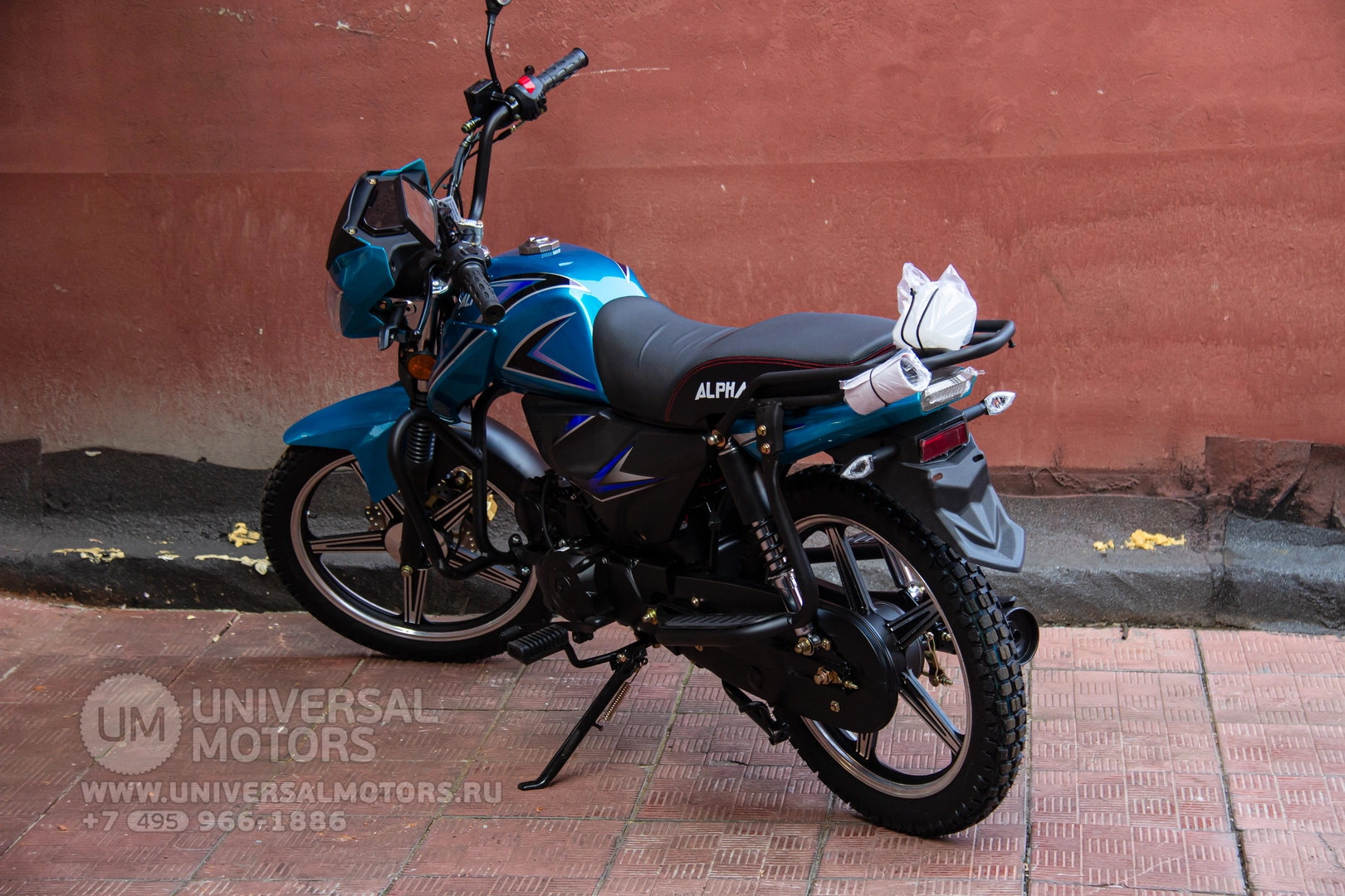 Мотоцикл Universal Alpha CX 125-2 (50), 39091000711846337246