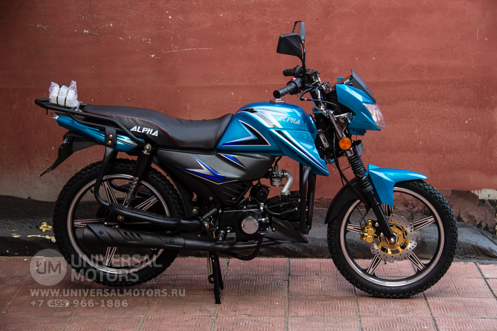 Мотоцикл Universal Alpha CX 125-2 (50), 39091000714009297416