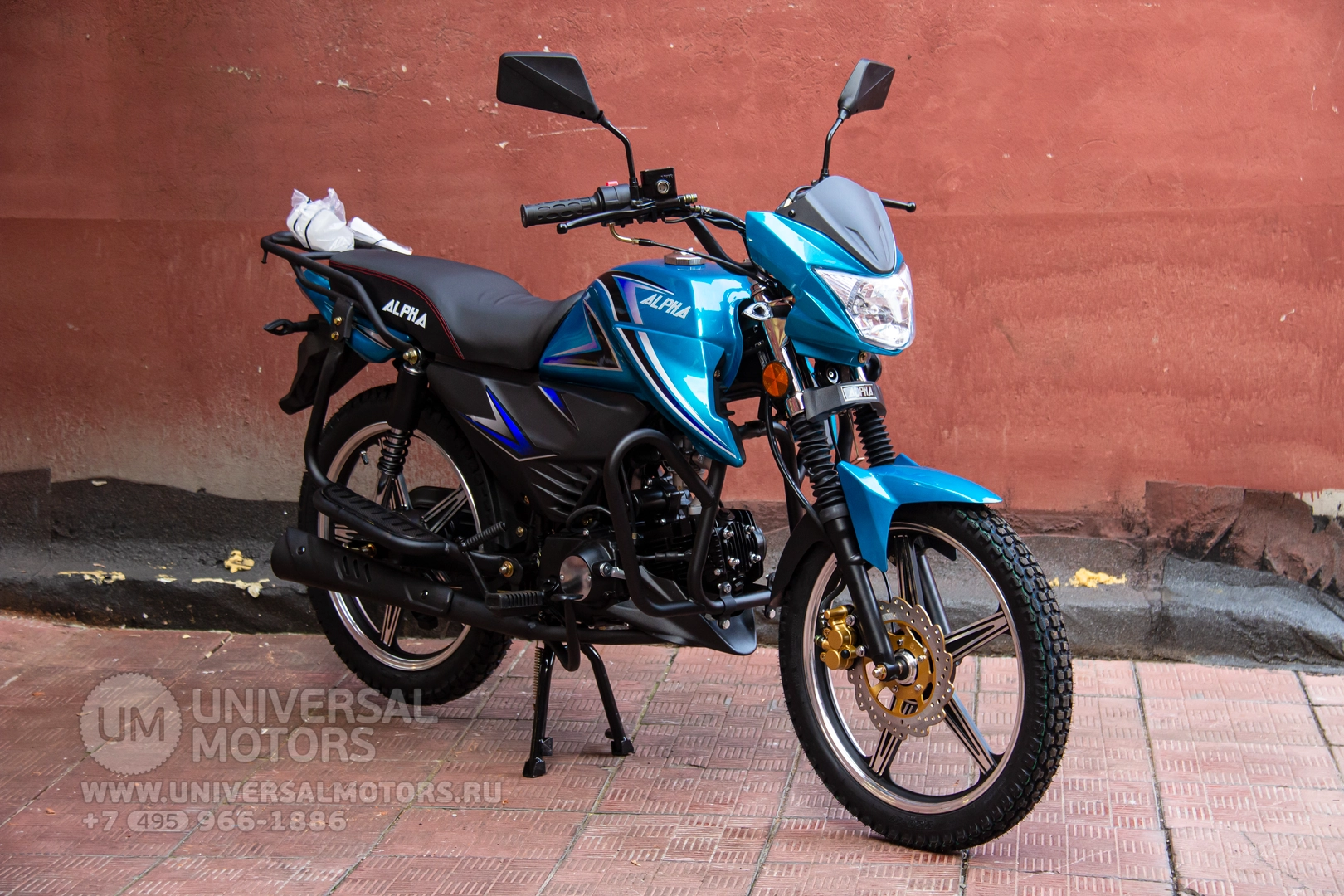 Мотоцикл Universal Alpha CX 125-2 (50), 39091000712032918400