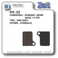 Колодки тормозные ZEIT DK-22 для диск.тормоз.(HIDRAULIC) совместим с Shimano Deore M555