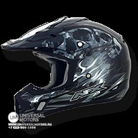 Шлем AFX FX-17 Inferno GLOSS BLACK MULTI (14424005205702)