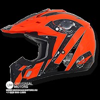 Шлем AFX FX-17 Gear ORANGE MULTI (14424049997404)