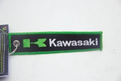 Брелок "Кавасаки" ткань, вышивка 13*3 см.