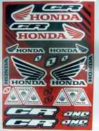 Комплект наклеек "Honda CR" виниловая