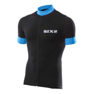 Футболка SIXS Bike3 STRIPES Black/Light blue