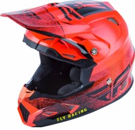 Шлем FLY RACING TOXIN MIPS EMBARGO красный/черный (кроссовый)