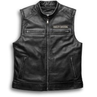 Жилет H-D Men's Passing Link Leather Vest