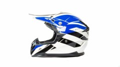 Шлем HIZER 915 #8 White/Blue/Black