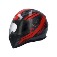 Шлем SHIRO SH-881sv MOTEGI 2 цвет MATT BLACK RED (интеграл)