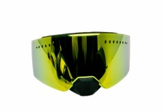 Очки Moto LYNX Radien goggles реплика снегоходные/ ATV зимние (быстросменная линза) желтые