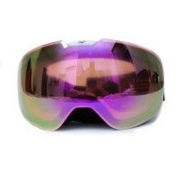 Зимние очки Hawk Moto Snow Star (зеркальные розовые)