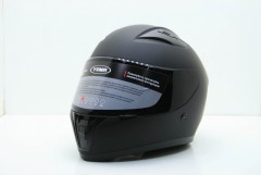 Шлем Yema YM-832 Черный матовый Тонированный визор