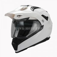 Шлем Hawk Moto Gladiator FS-606 Gloss White (мотард)