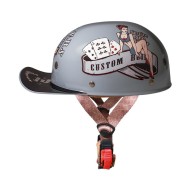 Шлем-кепка Custom серый